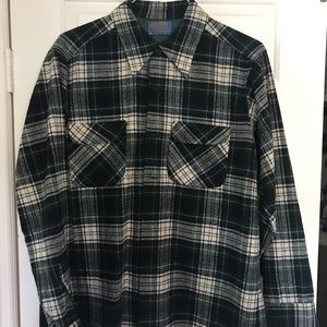 Vintage Wool Pendleton Men’s Shirt Large WOW!